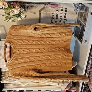 Express cable knitted sweater - fits like s